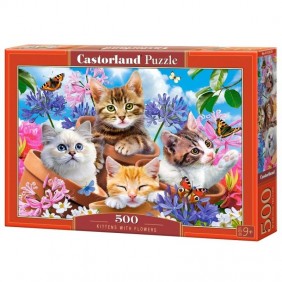 Castorland dėlionė Kittens...
