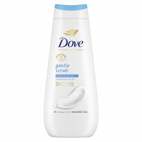 DOVE GENTLE SCRUB dušo želė...