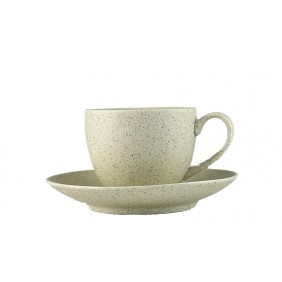 Puodelis GRANITE Cream, su...