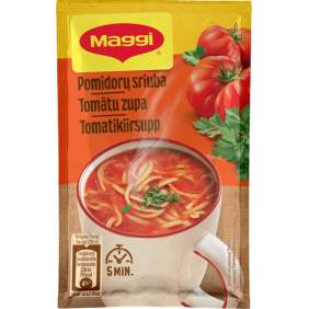 MAGGI 5MT pomidorų sriuba...