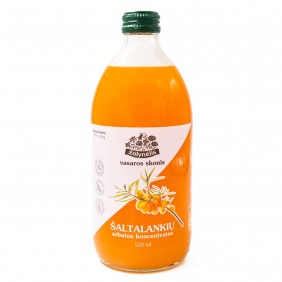 Šaltalankių arbata...