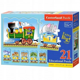 Castorland dėlionė Train 21...
