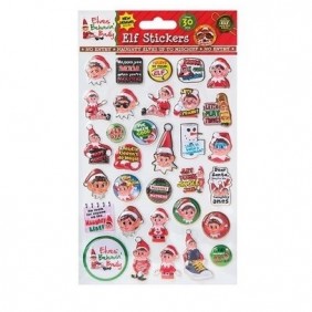 Kalėdiniai elfų lipdukai 30...