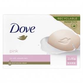 DOVE PINK BEAUTY BAR rankų...