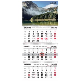 Pakabinamas kalendorius...