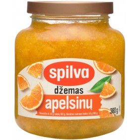 SPILVA Džemas Apelsinų 380g
