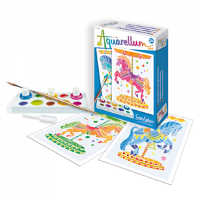 Mini Akvarelės rinkinys Žirgai