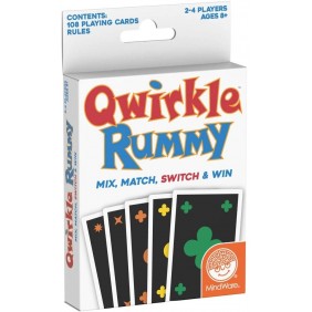 Stalo žaidimas Qwirkle Rummy