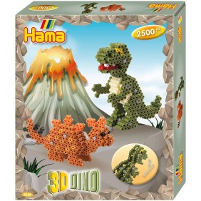 Karoliukų rinkinys 3D Dino...