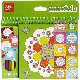 Mandalų spalvinimo knygelė...