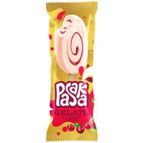 Grietininiai ledai ant...