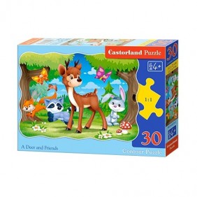 Castorland dėlionė A Deer...