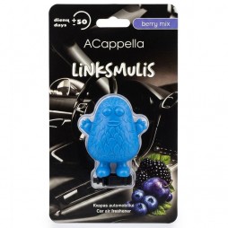 Automobilių kvapas ACAPPELLA LINKSMULIS, Berry Mix, 1 vnt