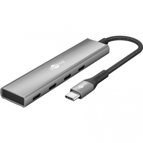 Goobay Slim 4-Port USB Hub,...