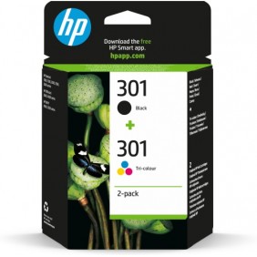 HP 301 (N9J72AE) Rašalinių...