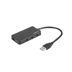 Natec | 4 Port Hub With USB...