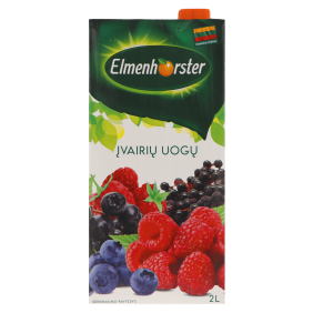 Įvairių uogų sulčių gėrimas...