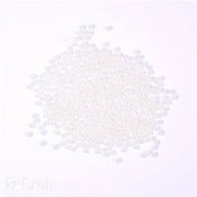 Dekoratyvniai perlai 6mm 
 40g