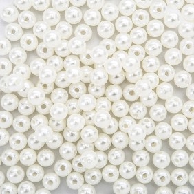 Dekoratyvniai perlai 8mm 
 40g