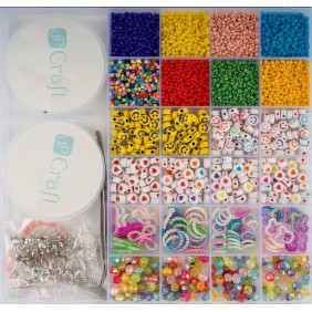 Karoliukų vėrimo rinkinys MIX