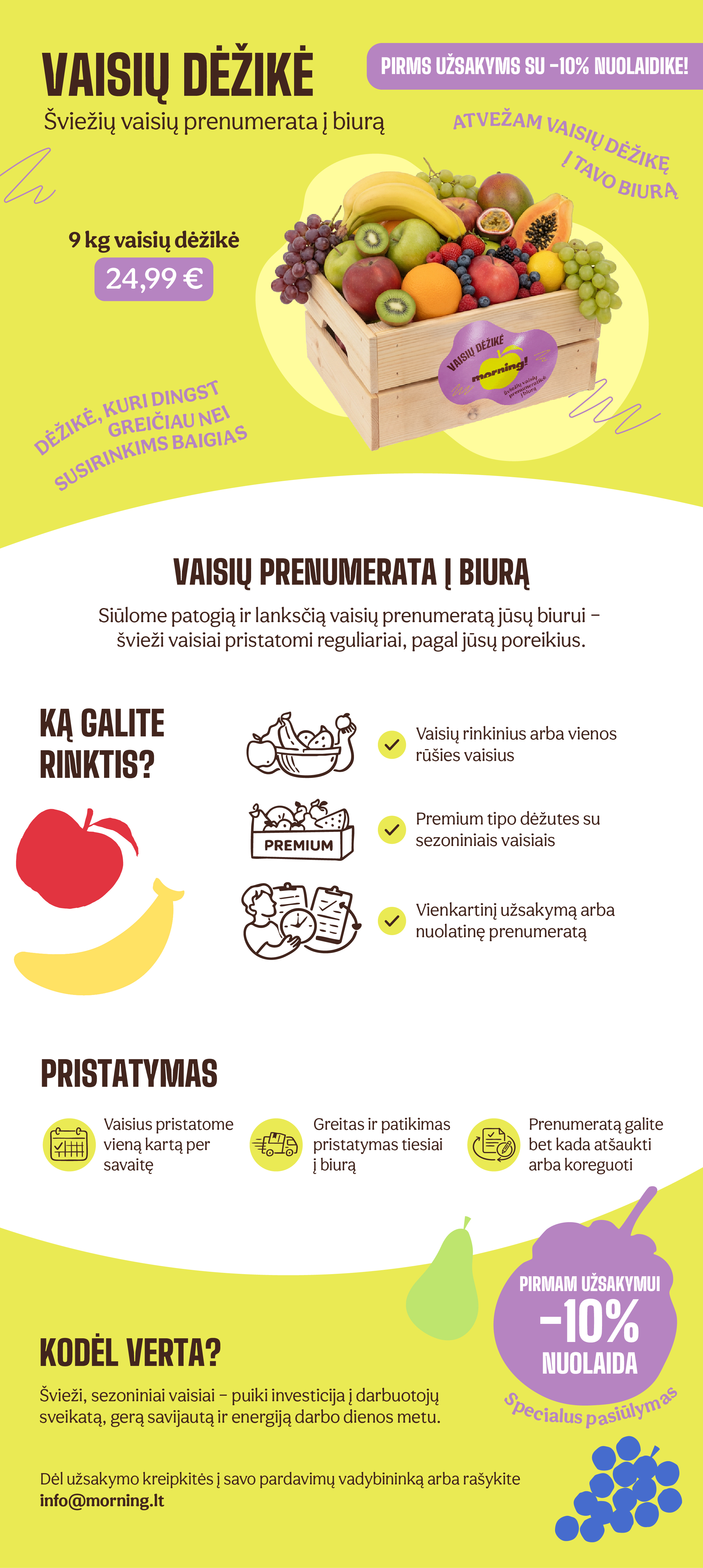 Vaisių dėžikė